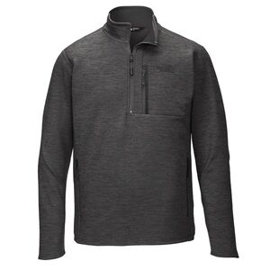 The North Face Men's Charcoal Heather 1/2 Zip Skyline Fleece Pullover Jacket (M)